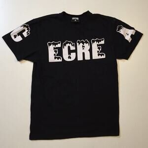 Ice Cream Billionaire Boys Club T Shirt Mens Black Short Sleeve Logo Spell Small